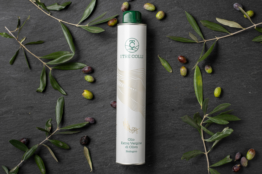 I TRE COLLI橄欖油包裝設計欣賞(圖5)