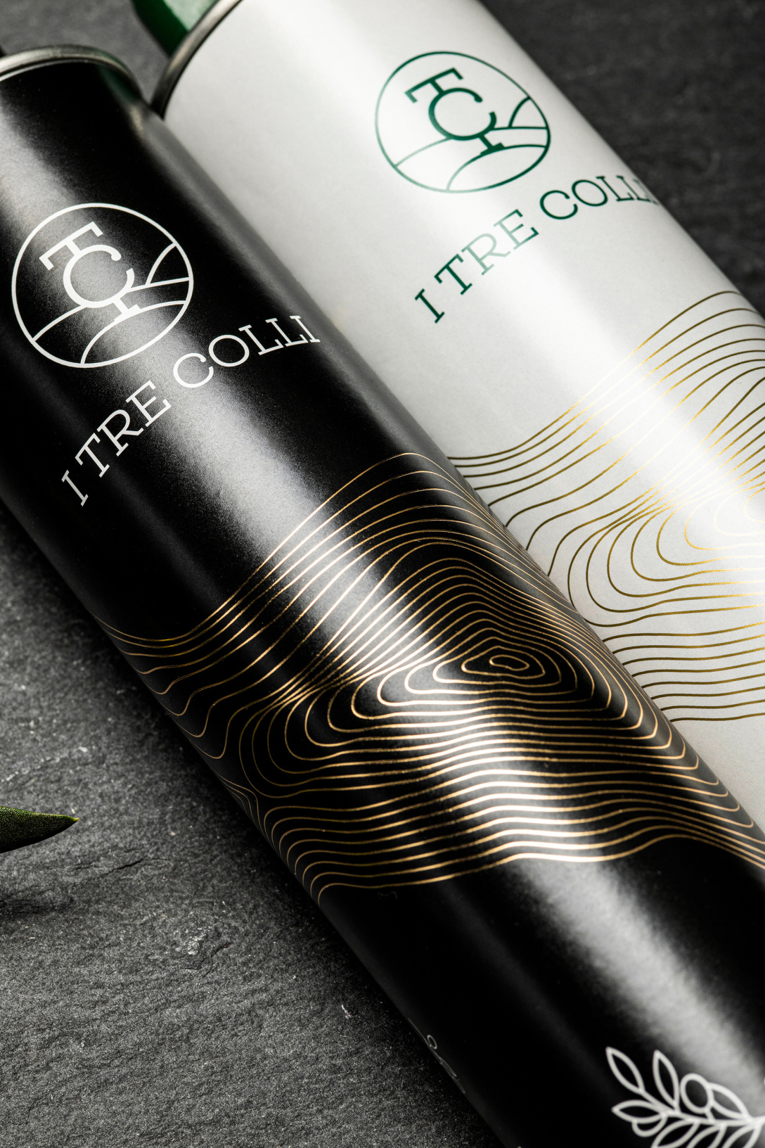 I TRE COLLI橄欖油包裝設計欣賞(圖7)