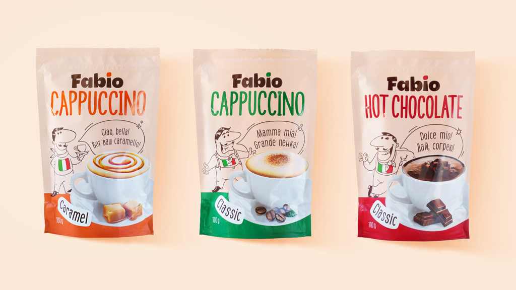 FABIO意大利咖啡飲料包裝這樣設計(圖7) FABIO意大利咖啡飲料包裝這樣設計(圖7)