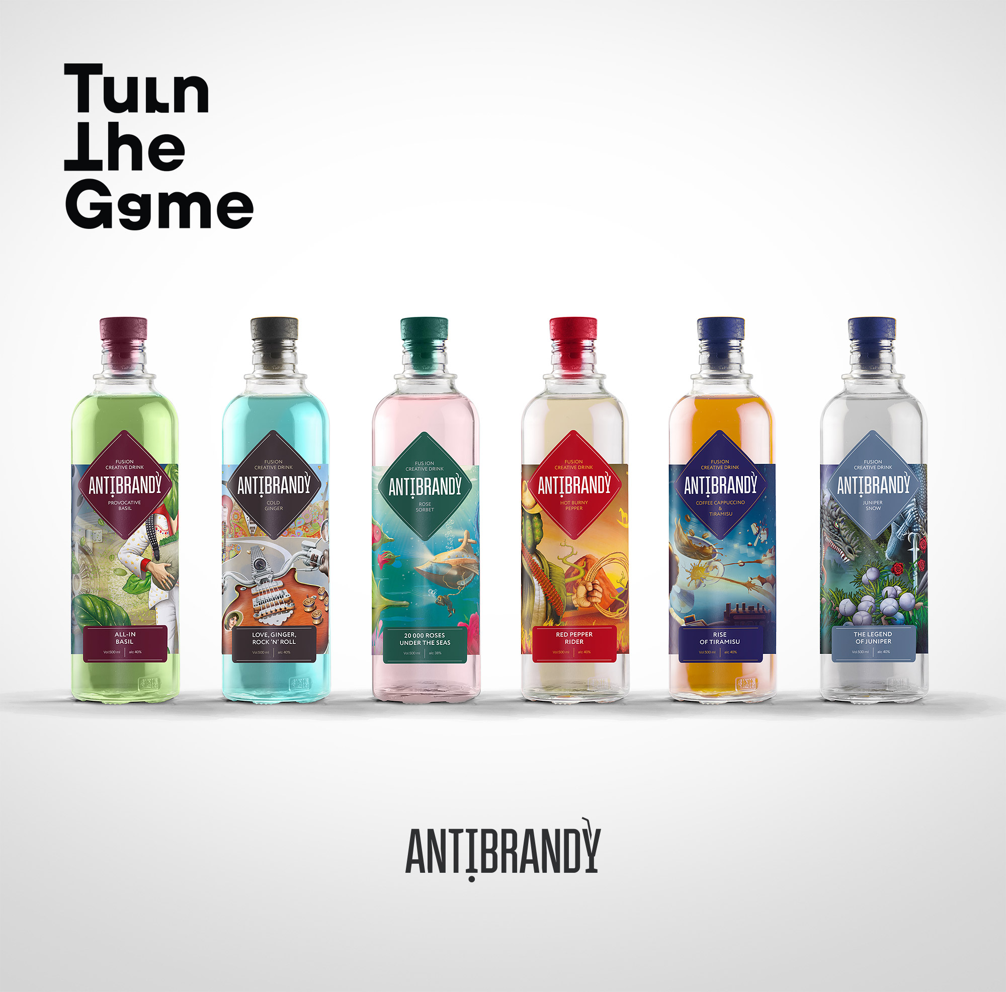 Antibrandy酒創(chuàng)意包裝設(shè)計(jì)欣賞(圖1)