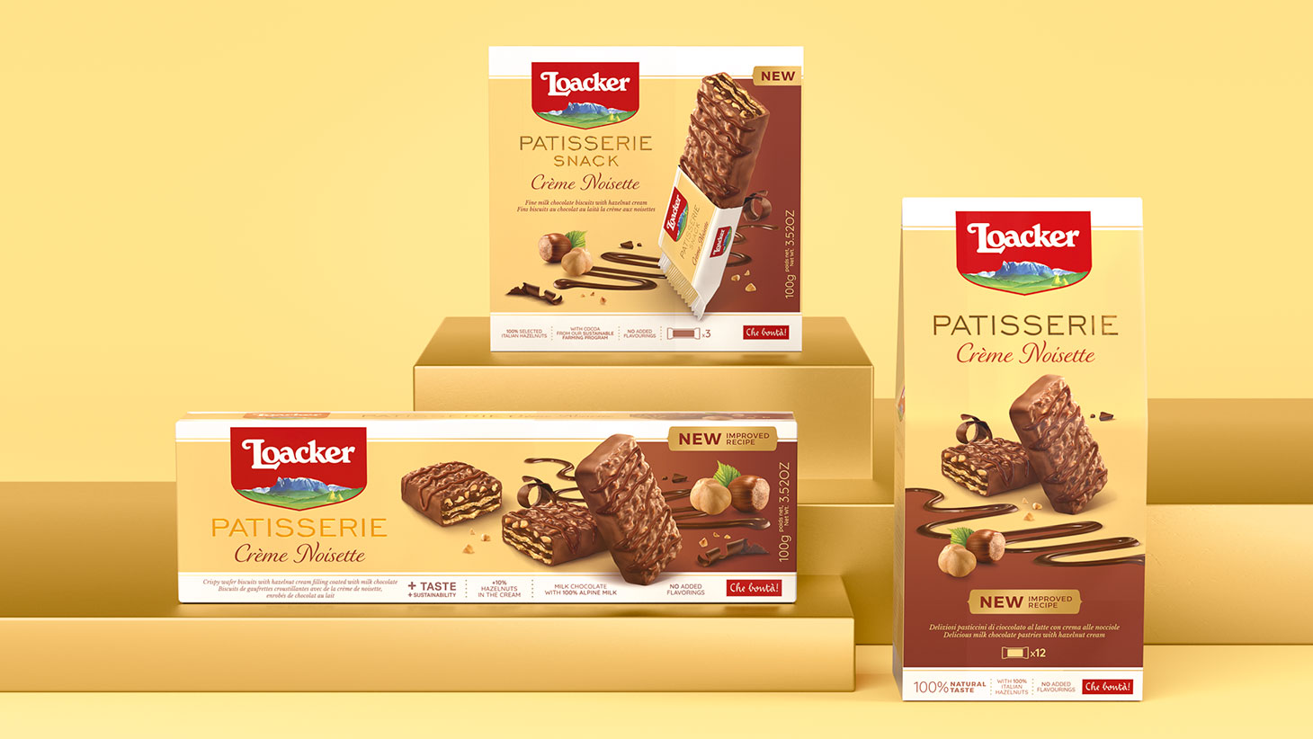 Loacker多樣化糕點小吃視覺包裝設計(圖1)