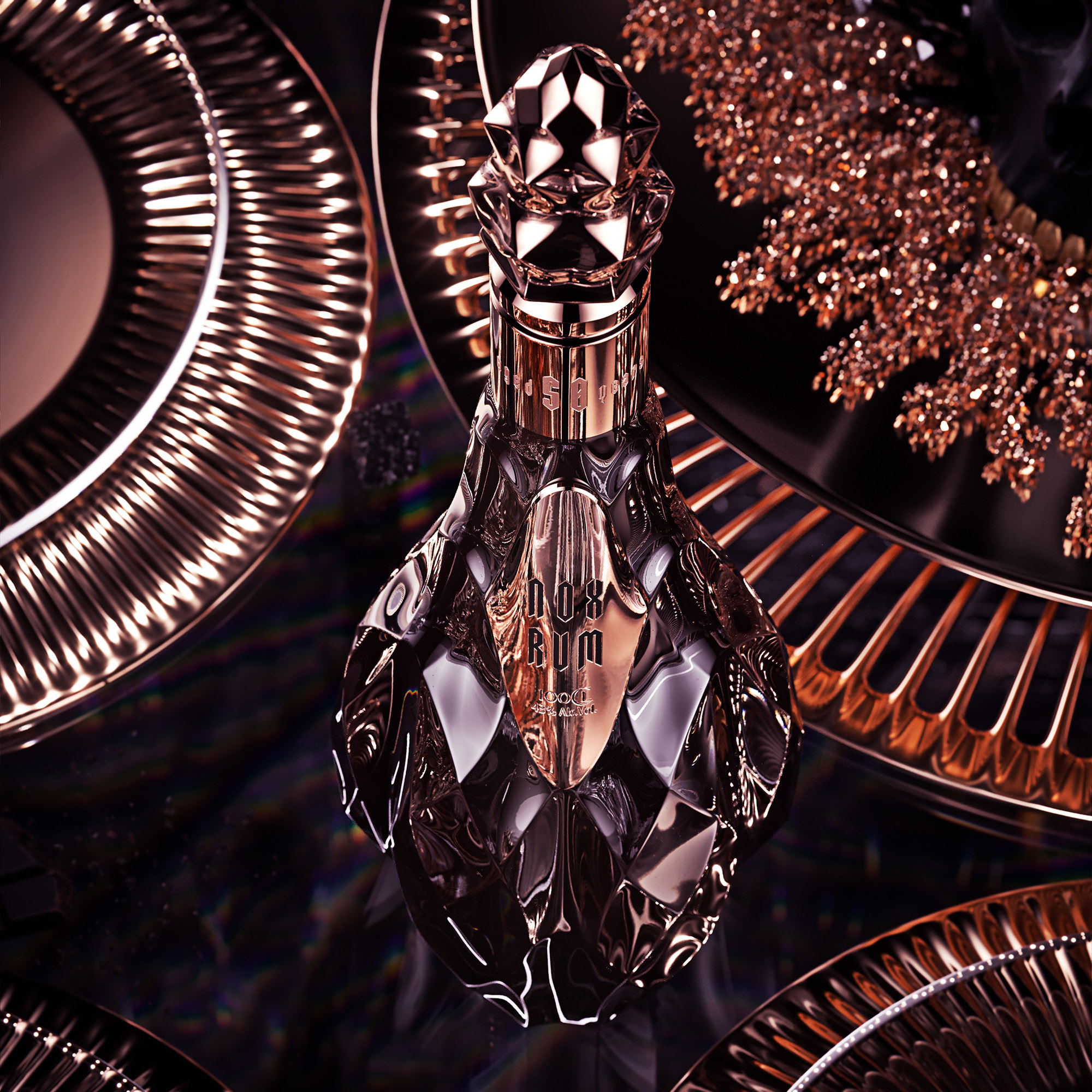 NOX RUM朗姆酒這樣設計簡約奢華(圖5)