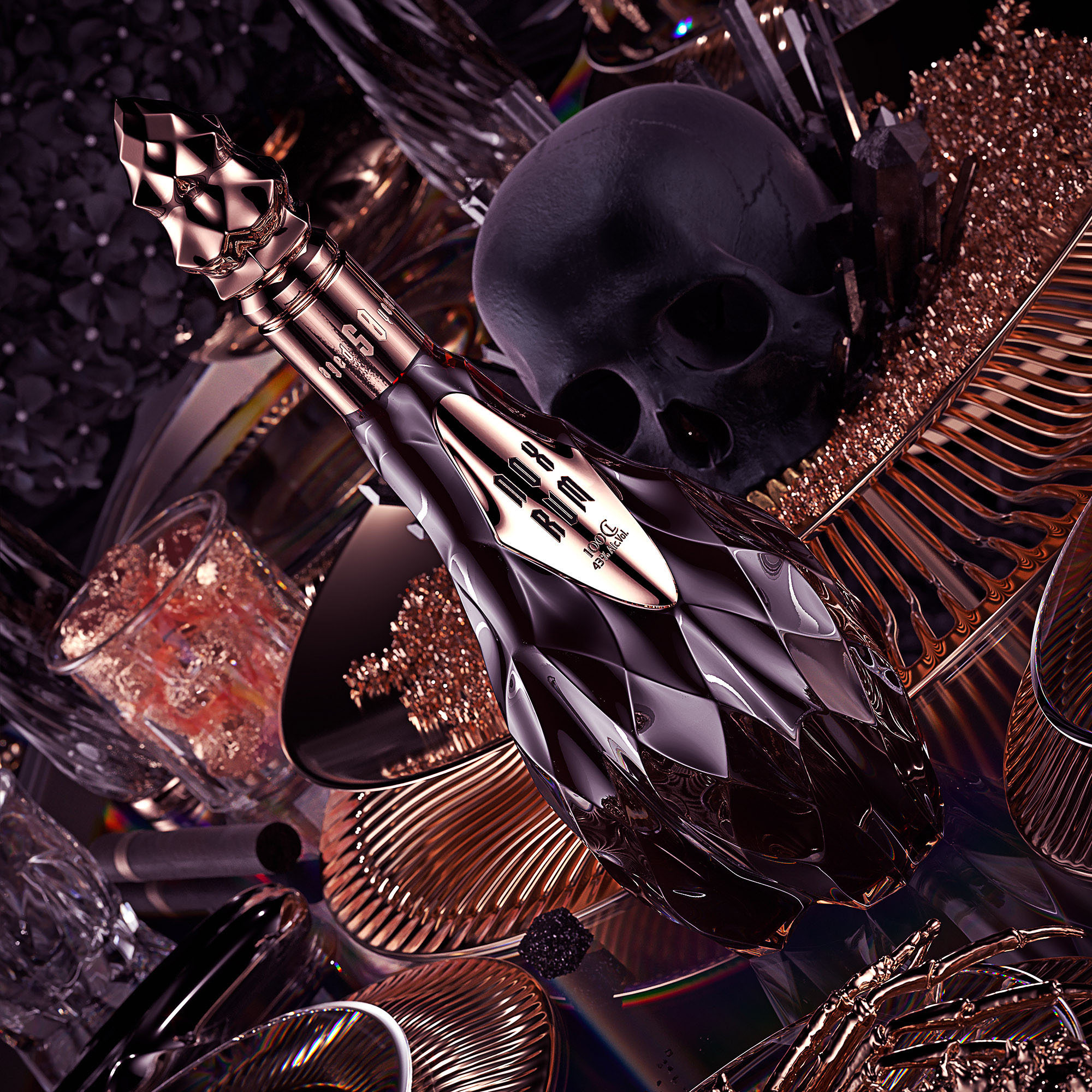 NOX RUM朗姆酒這樣設計簡約奢華(圖6)