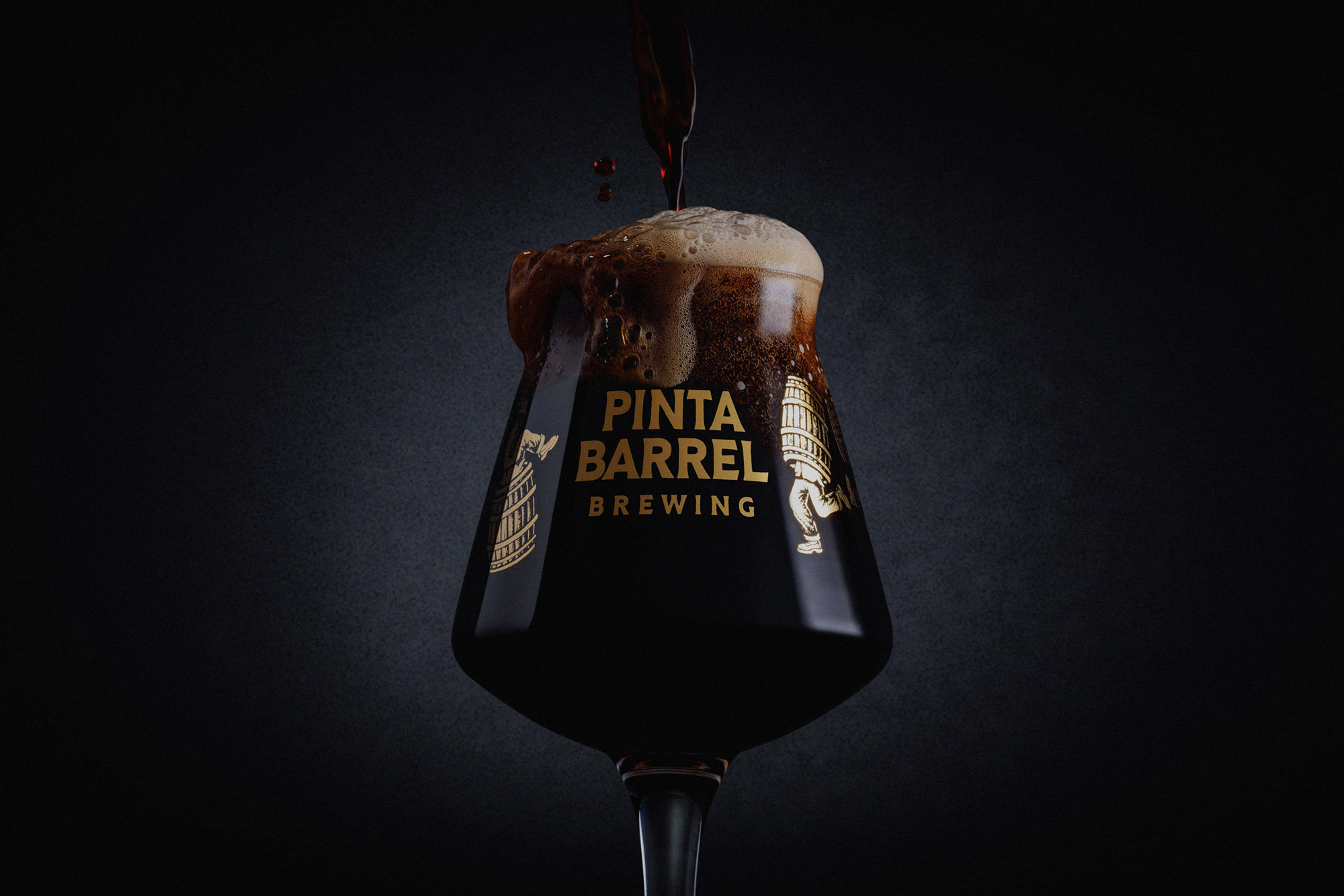 PINTA Barrel Brewing啤酒視覺識別包裝設計(圖3) PINTA Barrel Brewing啤酒視覺識別包裝設計(圖3)