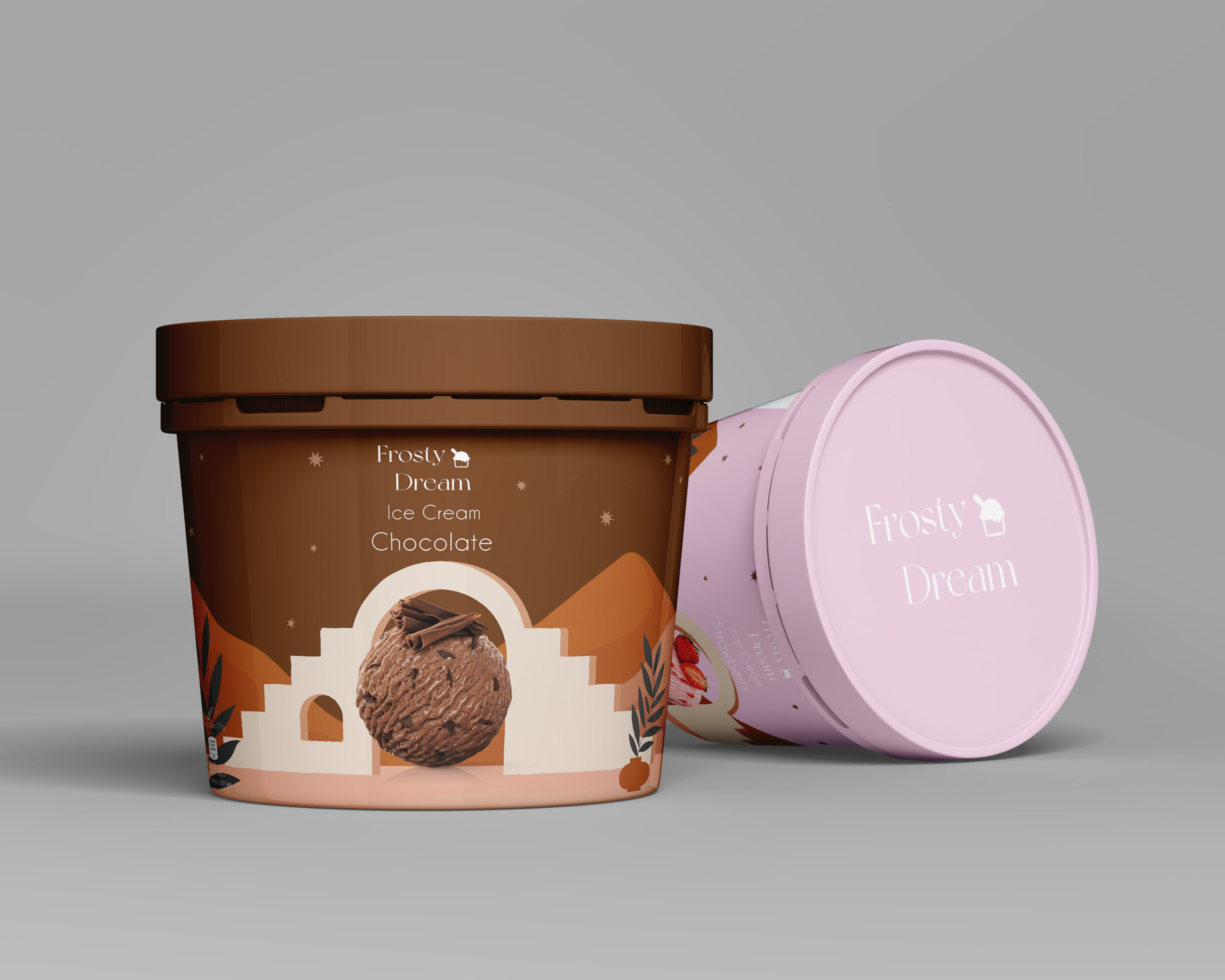 意大利冰淇淋甜品包裝設計這樣做(圖1)