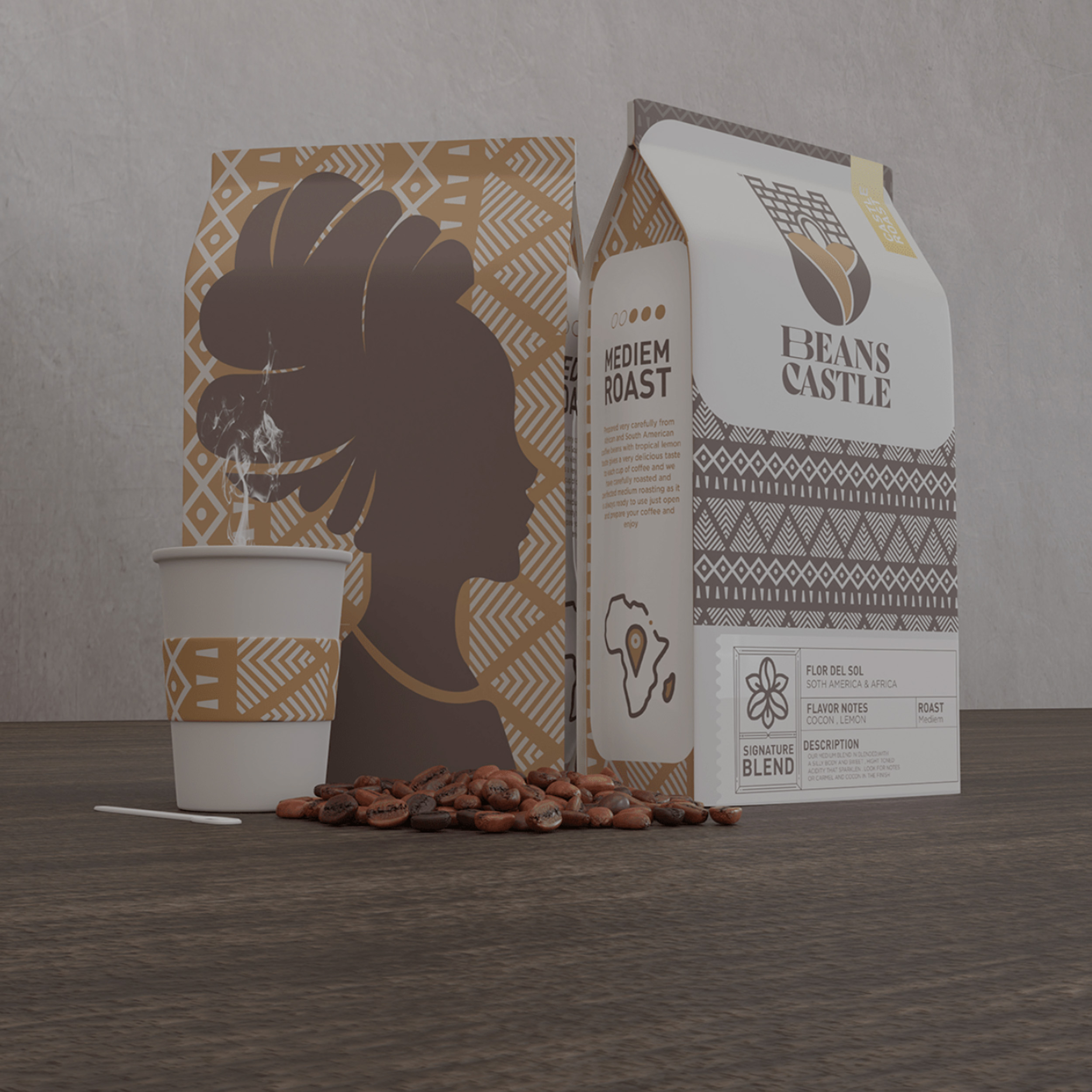 袋裝咖啡創意包裝設計參考(圖5) 袋裝咖啡創意包裝設計參考(圖5)