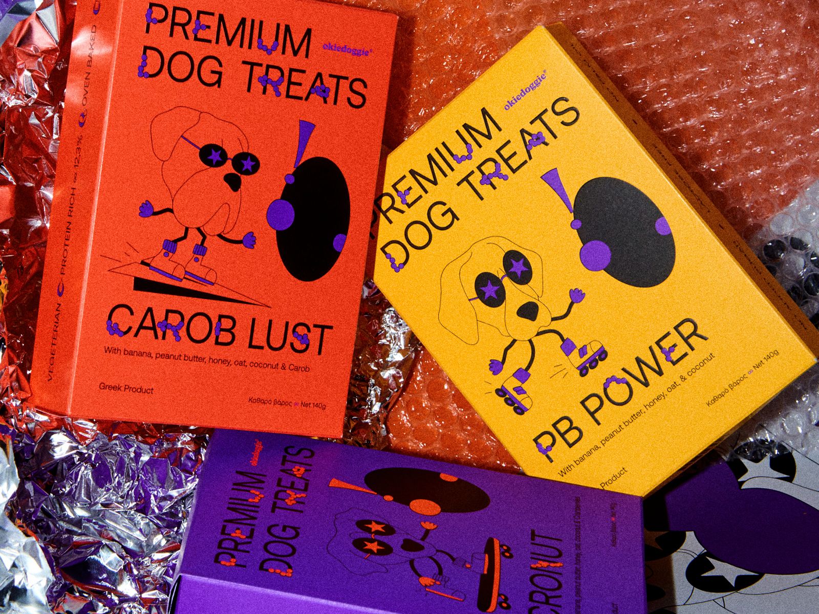 ?Okiedoggie狗零食包裝設計(圖1)