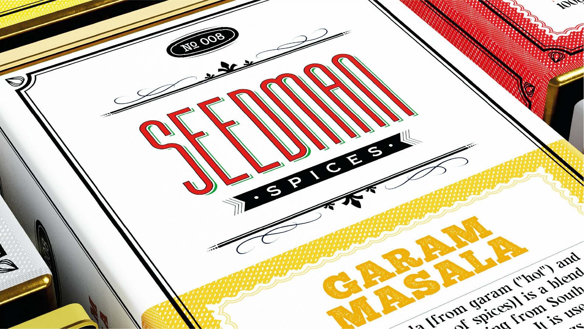 印度香料包裝這樣設計給人一種原始而自然的吸引力(圖3)