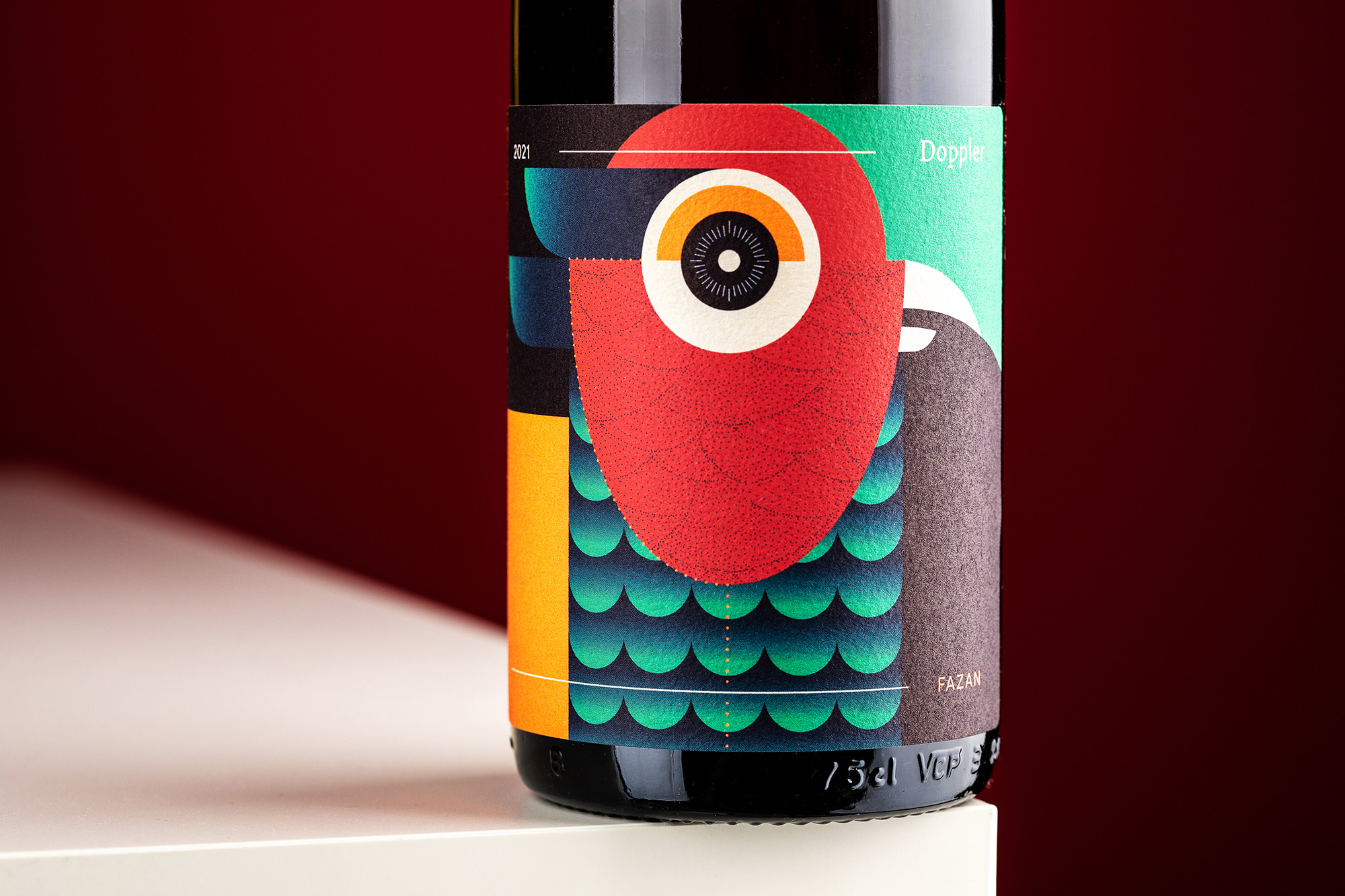 明亮清新的葡萄酒創意包裝設計(圖1)