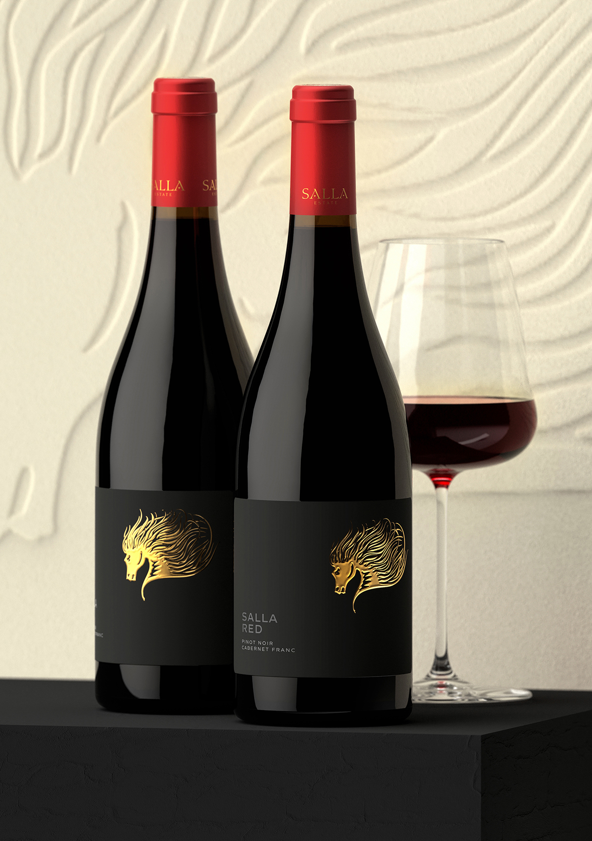 優質葡萄酒現代化酒標設計欣賞(圖1)