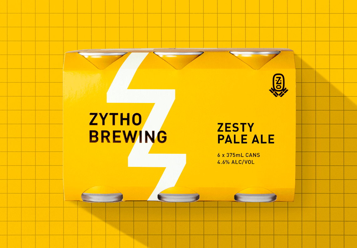 灌裝精釀啤酒飲料視覺包裝設計參考(圖1)