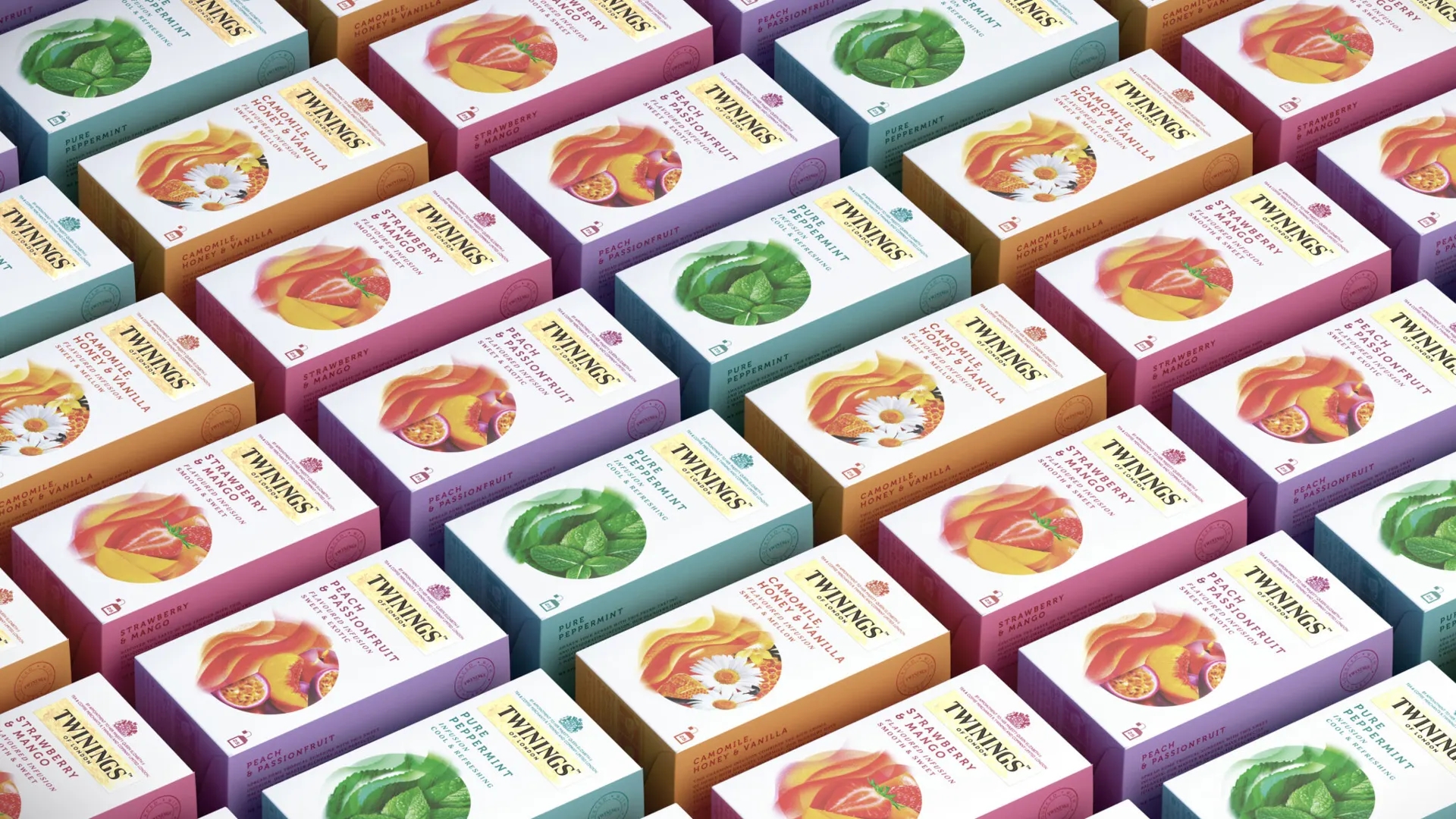 Twinings 茶包裝這樣設(shè)計(jì)視覺識(shí)別更加現(xiàn)代(圖1)