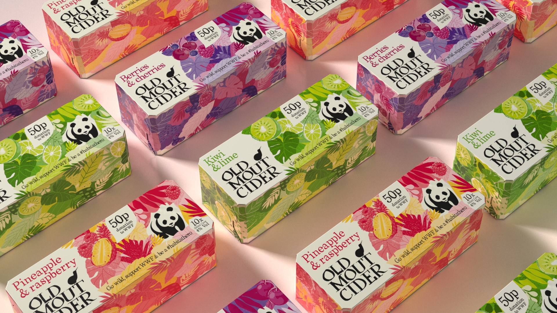 OldMou蘋果酒的限量版包裝這樣設(shè)計(jì)在貨架上脫穎而出(圖5) OldMou蘋果酒的限量版包裝這樣設(shè)計(jì)在貨架上脫穎而出(圖5)