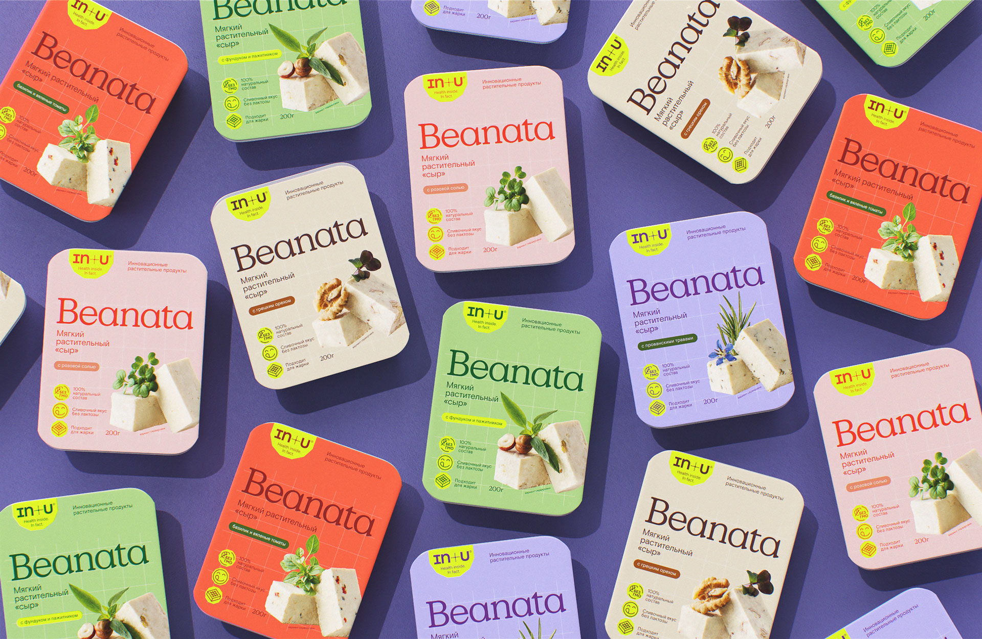 植物奶酪品牌視覺識別包裝設計(圖4) 植物奶酪品牌視覺識別包裝設計(圖4)