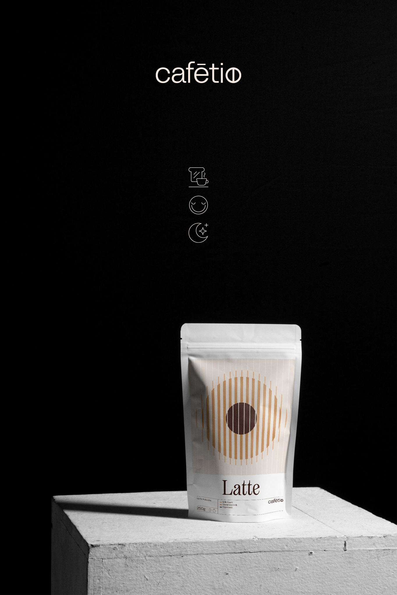 Cafétio精美的咖啡袋包裝這樣設計突出了飲料的獨特之處(圖2) Cafétio精美的咖啡袋包裝這樣設計突出了飲料的獨特之處(圖2)