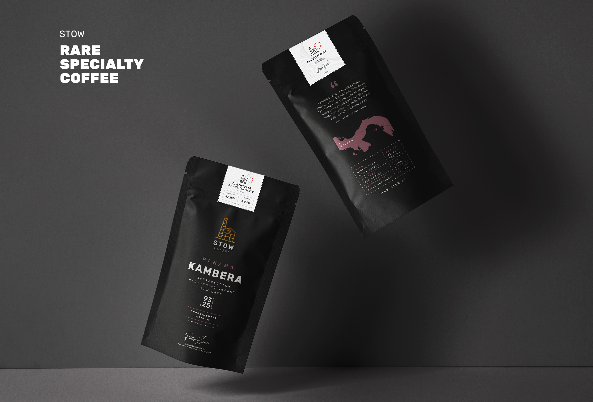 斯洛文尼亞特色咖啡包裝設計欣賞(圖1)