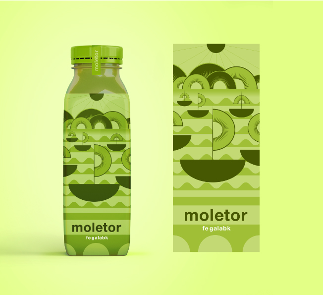 越南Moltor天然果汁飲料系列包裝設計(圖2)
