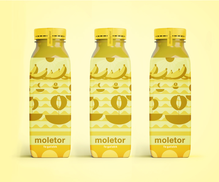 越南Moltor天然果汁飲料系列包裝設計(圖4)