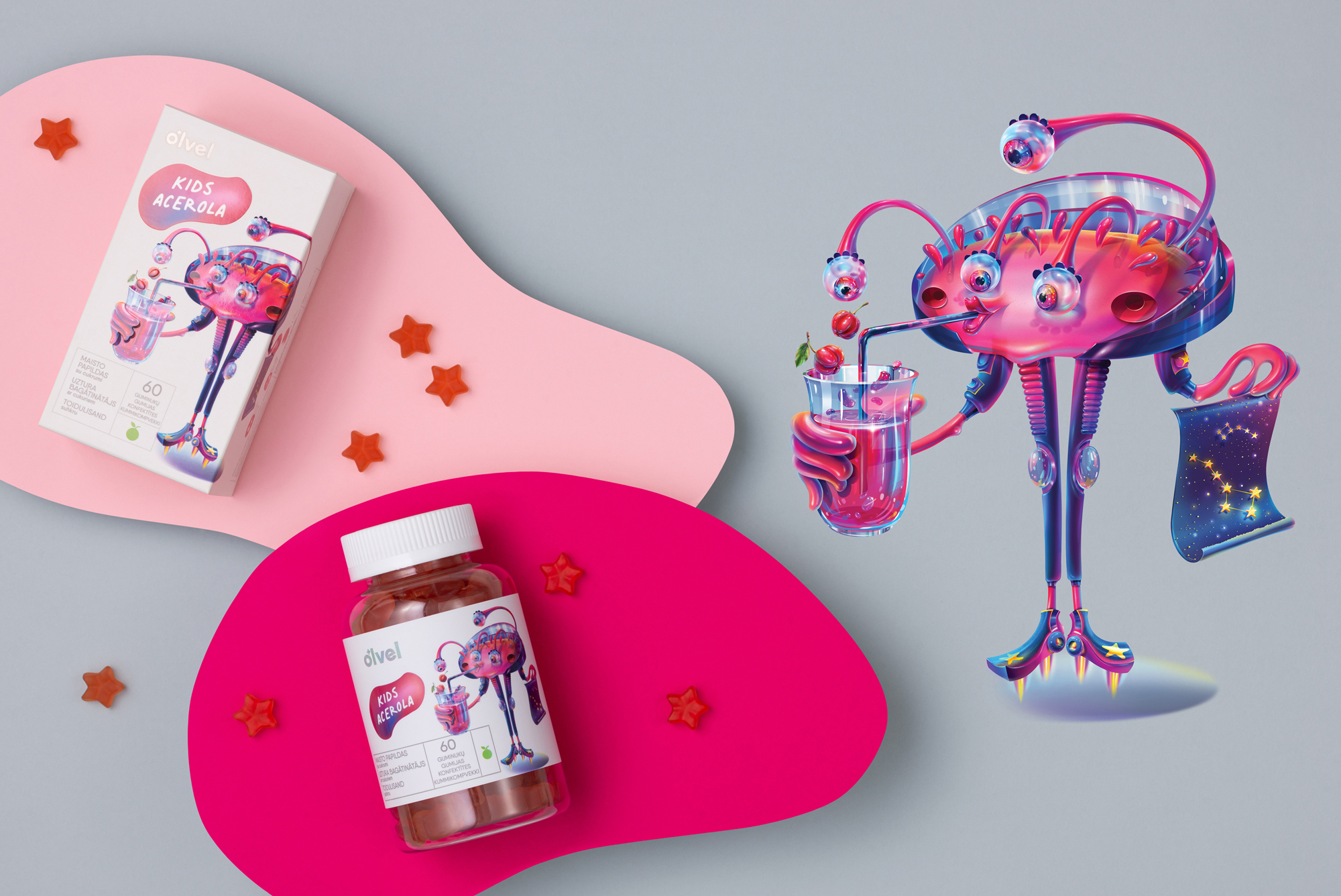 OLVEL兒童保健用品包裝設計(圖4)