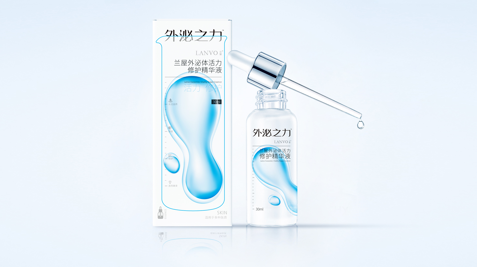 創(chuàng)新產品外泌體面膜包裝設計(圖2) 創(chuàng)新產品外泌體面膜包裝設計(圖2)