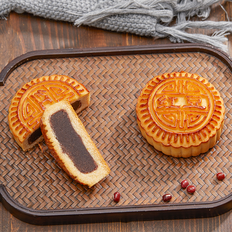 quanjude 全聚德 合家歡京式月餅禮盒 9餅7味 700g包裝禮盒產(chǎn)品包裝創(chuàng)意設(shè)計(jì)欣賞(圖5)