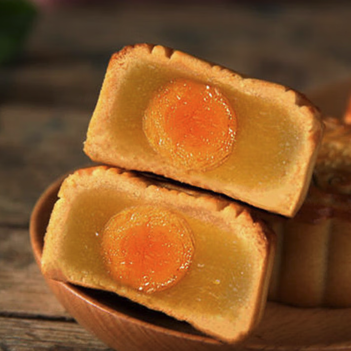 酥園康 廣式月餅 蓮蓉蛋黃味 26g*20袋包裝禮盒產品包裝創意設計欣賞(圖3)