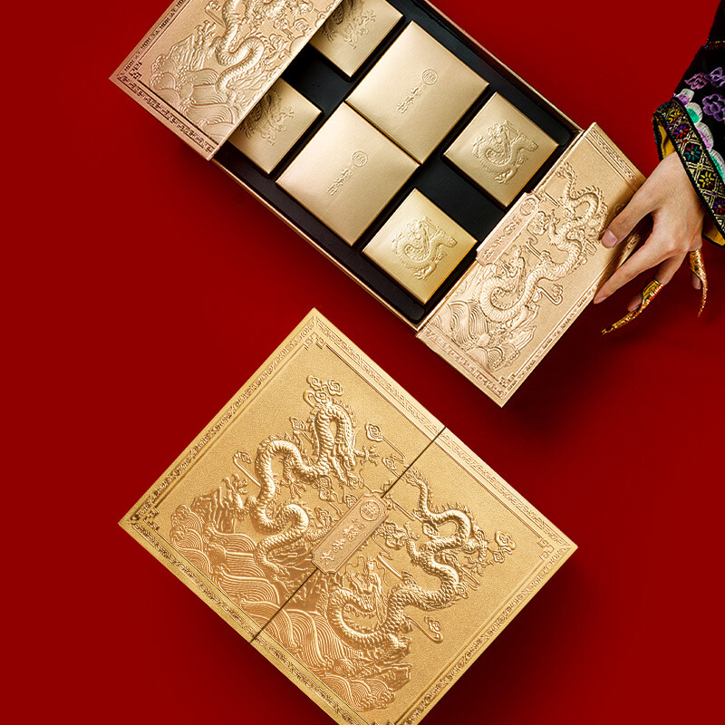 DXC 稻香村 太和皓玉 月餅 850g 禮盒裝包裝禮盒產(chǎn)品包裝創(chuàng)意設(shè)計(jì)欣賞(圖3)