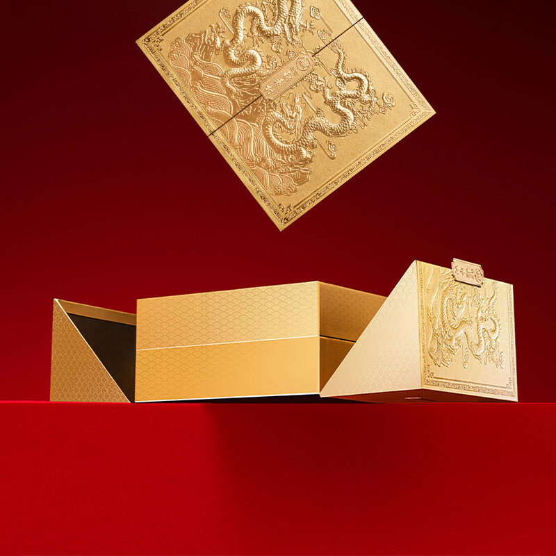 DXC 稻香村 太和皓玉 月餅 850g 禮盒裝包裝禮盒產(chǎn)品包裝創(chuàng)意設(shè)計(jì)欣賞(圖4)