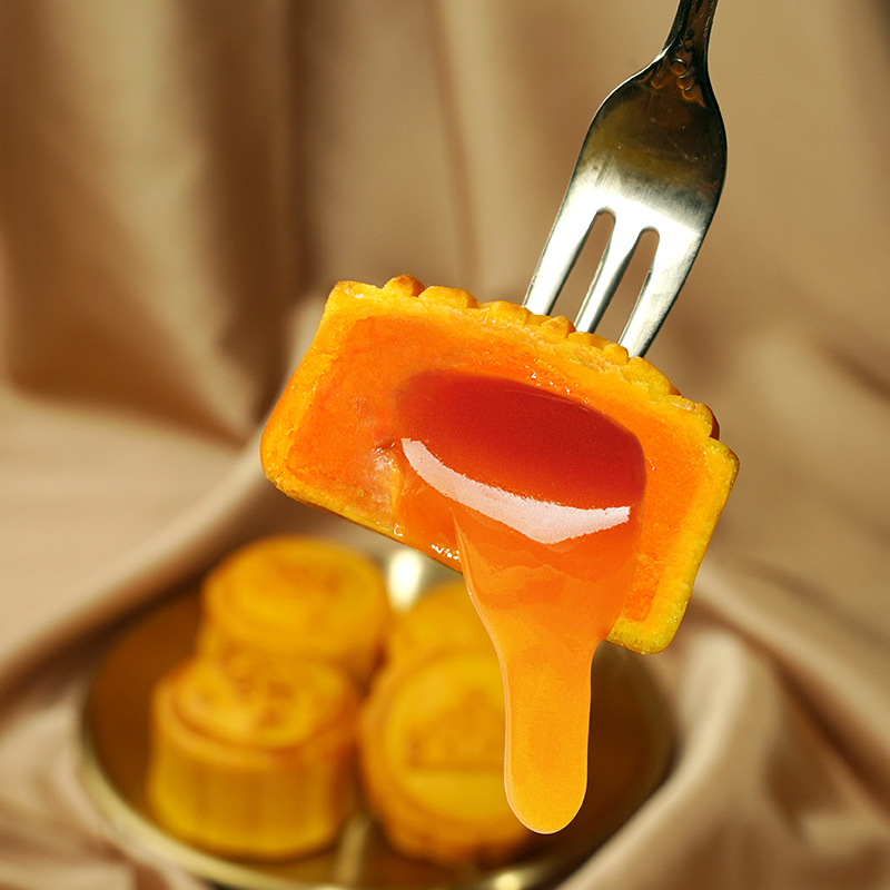 葡記 四味流心月餅 8餅4味 400g包裝禮盒產(chǎn)品包裝創(chuàng)意設(shè)計(jì)欣賞(圖3)