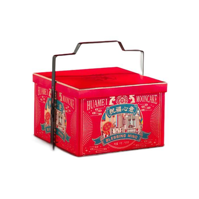 Huamei 華美 祝福心意 廣式月餅 12餅5味 1kg包裝禮盒產品包裝創意設計欣賞(圖1)