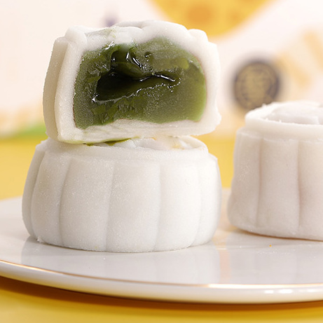 Angel 安琪 思圓冰皮月餅 6餅3味 420g 禮盒裝包裝禮盒產品包裝創意設計欣賞(圖5)