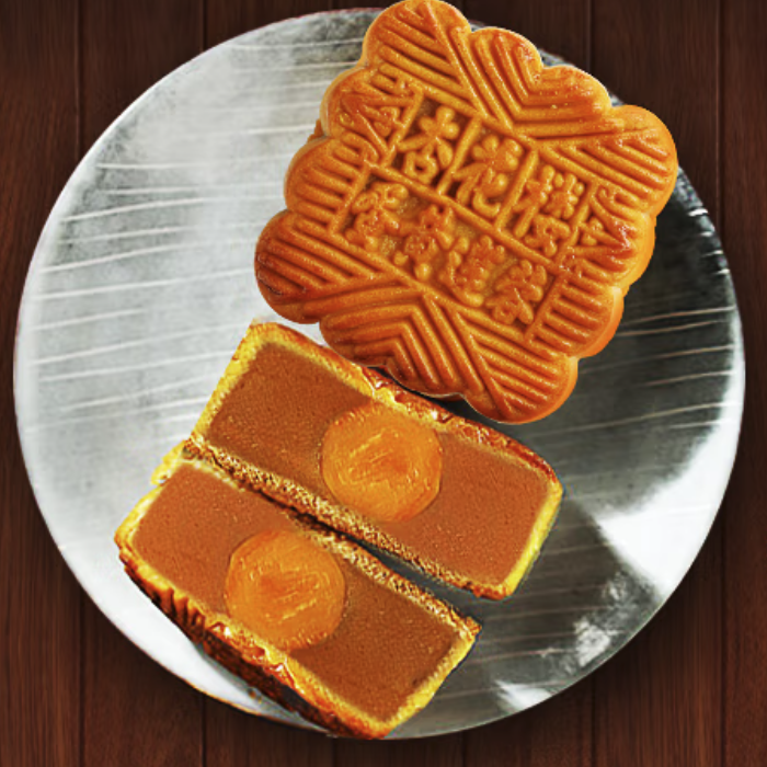 杏花樓 豪華提籃 廣式月餅 13餅4味 1.88kg 禮盒裝包裝禮盒產品包裝創意設計欣賞(圖3)