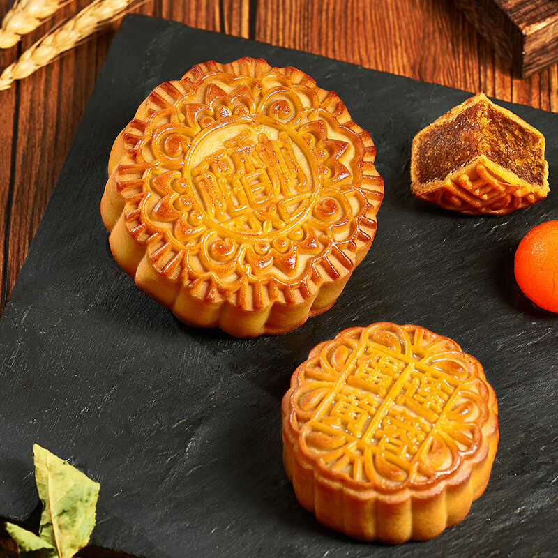 DXC 稻香村 祥意禮 京式月餅 12餅9味 800g 禮盒裝包裝禮盒產品包裝創意設計欣賞(圖3)