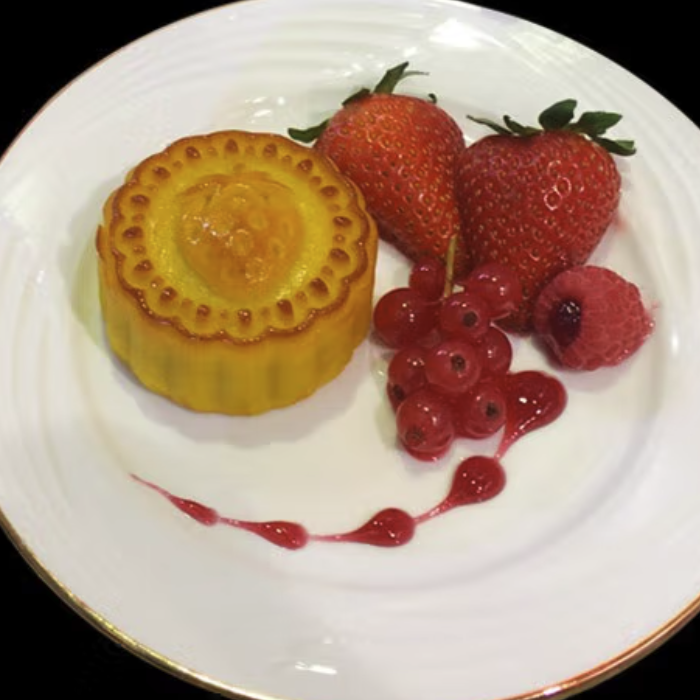 利口福 嶺南佳果廣式月餅禮盒 12餅4味  600g包裝禮盒產品包裝創意設計欣賞(圖5)