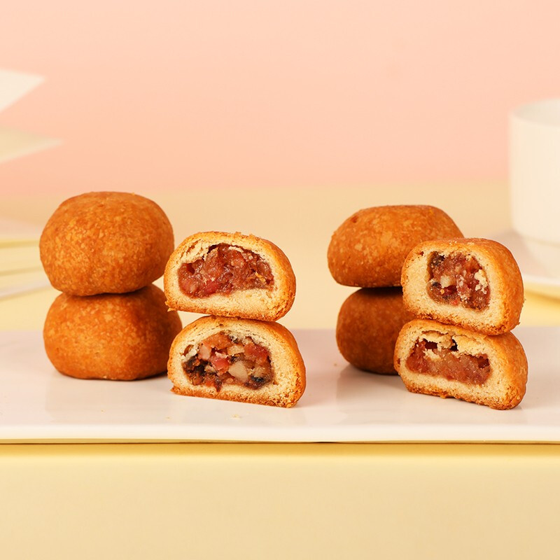 啊本 云腿小餅 滇式月餅 40餅4味 1kg 禮盒裝包裝禮盒產品包裝創(chuàng)意設計欣賞(圖3)