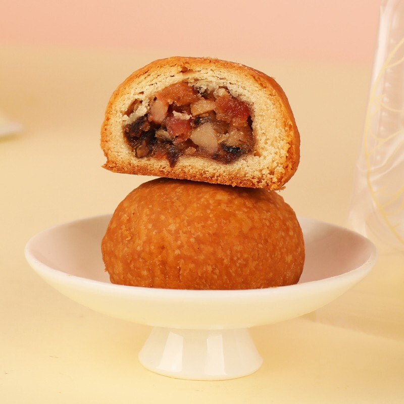 啊本 云腿小餅 滇式月餅 40餅4味 1kg 禮盒裝包裝禮盒產品包裝創(chuàng)意設計欣賞(圖5)