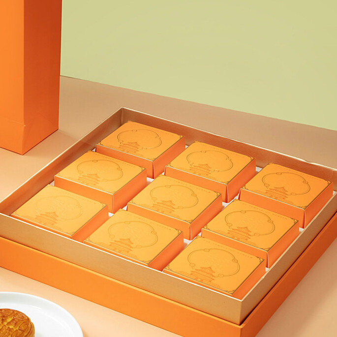 TIANTAN 祈福天壇 天壇臻禮 京式月餅 9餅9味 540g 禮盒裝包裝禮盒產品包裝創意設計欣賞(圖3)