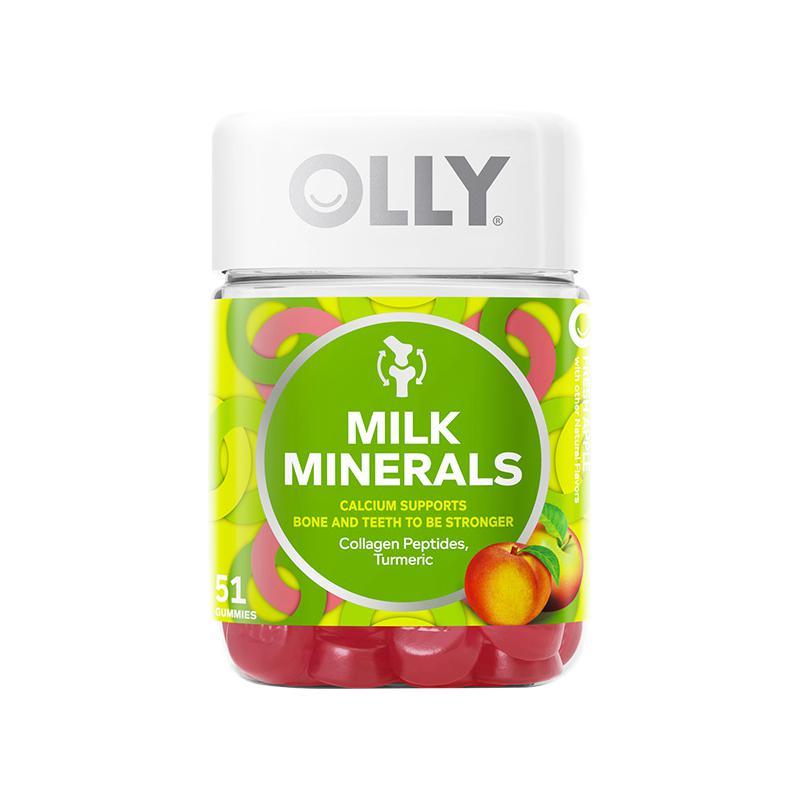 OLLY 強韌糖 蘋果桃子味 51粒保健產品包裝創意設計欣賞(圖1)