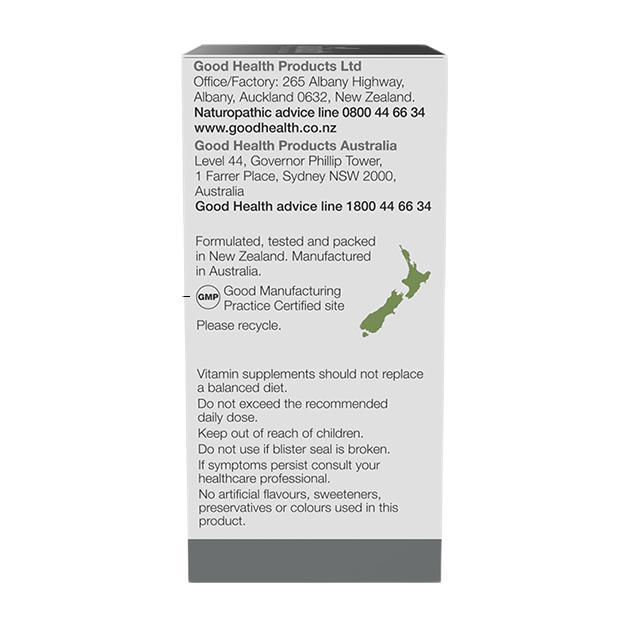 goodhealth 好健康 男士復合維生素片 60片保健產品包裝創意設計欣賞(圖3)