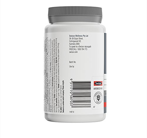 Swisse 斯維詩 男性復合維生素 120片保健產品包裝創意設計欣賞(圖2)