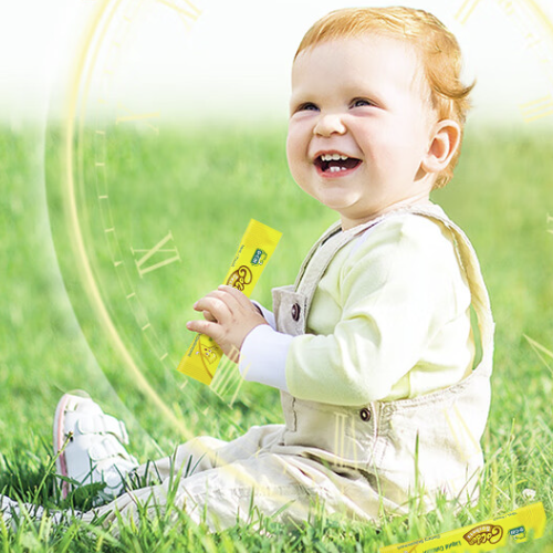 D-Cal 迪巧 小黃條 液體鈣 10ml*20袋保健產品包裝創意設計欣賞(圖5)