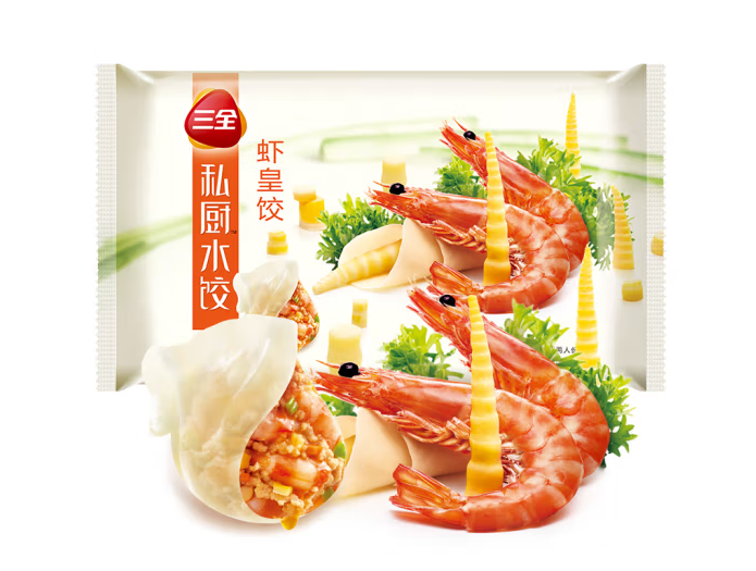 受歡迎的速凍水餃包裝袋設計排名作品欣賞(圖2)