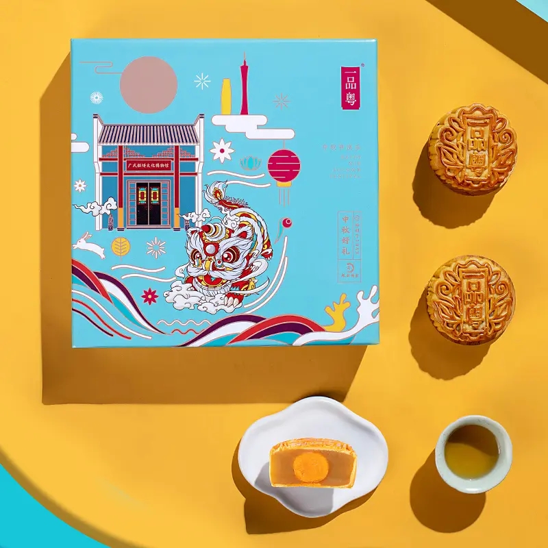 月餅禮盒包裝設(shè)計(jì)這五款銷量好(圖2)