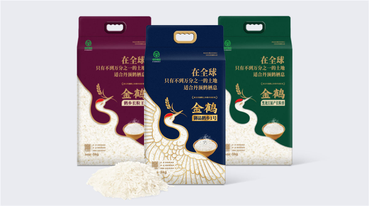 高端大米包裝設(shè)計(jì)如何做好(圖1)