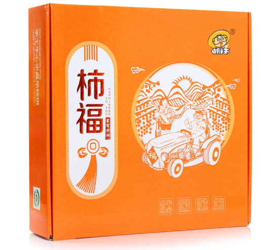 柿餅禮盒包裝如何設(shè)計(jì)(圖1)