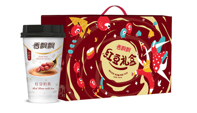 奶茶禮盒包裝如何設(shè)計(jì)(圖1)