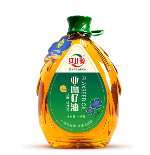 電商款亞麻籽油包裝設計怎么做銷量好(圖1)