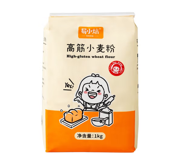 高筋面粉包裝如何設計(圖1)