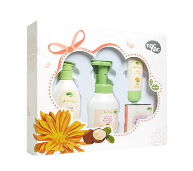 嬰兒護膚禮盒包裝如何設計(圖1)