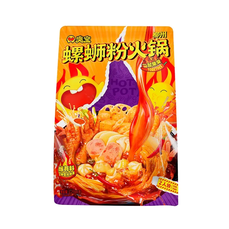 螺螄粉包裝設計作品欣賞(圖1) 螺螄粉包裝設計作品欣賞(圖1)